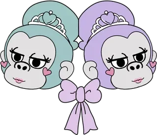 双子座のプリンセスのイラスト