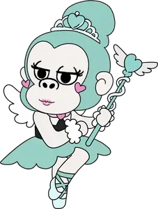 水星のプリンセスのイラスト