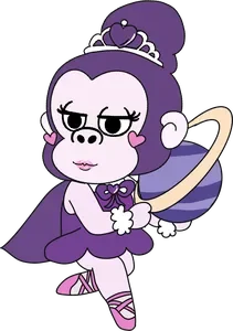 土星のプリンセスのイラスト