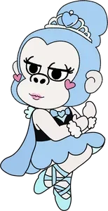天王星のプリンセスのイラスト