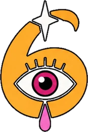 数字6のイラスト