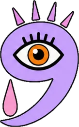 数字9のイラスト
