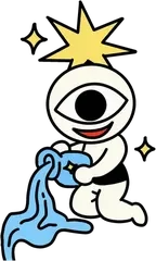 星のカードのキャラクターのイラスト