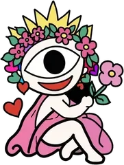 女帝のカードのキャラクターのイラスト