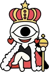 皇帝のカードのキャラクターのイラスト